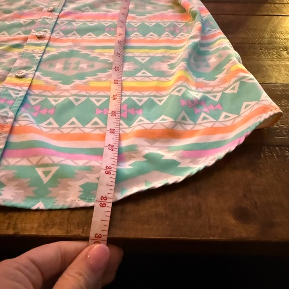 Men’s Sz Med Chubbies The En Fuego Wild Shirt Sleeve Button Down - Picture 4 of 6